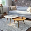 Mesas de Centro Classic - Duo - Off White y Natural en Blanco - Mesas de living, Uruguay | NYR, vista 1 de 2