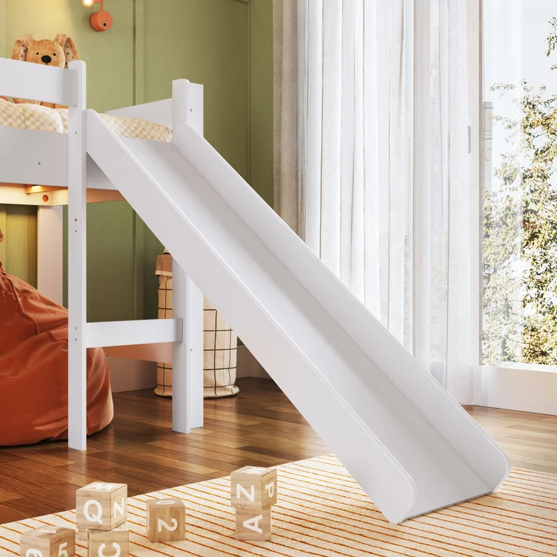 Cama Infantil con Tobogán en Blanco - Dormitorio, Uruguay | RM Muebles y Deco, vista 4