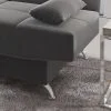 Sofa Cama Living Sillon Reclinable Microfibra Eros Gris en Gris- Marron - Sillones y sofás, Uruguay | Soy Hogar, vista 3