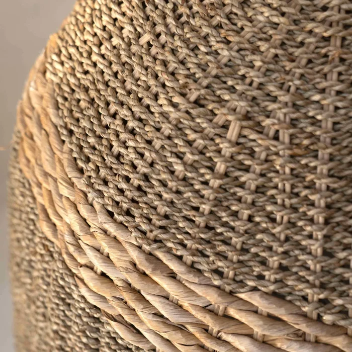Lámpara de Fibra de Banana Campana | Casakos en Madera natural - Lámparas colgantes, Uruguay | Casakos, vista 3