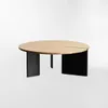 MESA DE CENTRO OSLO Natural CIRCULAR - Mesas de comedor, Uruguay | Viasono, vista 4 de 4