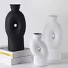 FLORERO CERAMICA 12x8.5x20CM NEGRO en Negro - Jarrones, Uruguay | Koz, vista 4 de 4