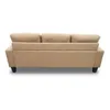 Sillon 3 cuerpos con chaise Herbie - Beige en Beige - Sillones y sofás, Uruguay | La Cueva Muebles, vista 7 de 14