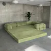 Sofá Teddy - Chaise longue (Pana) en Verde - Sillones y sofás, Uruguay | Bloop Home, vista 1 de 14