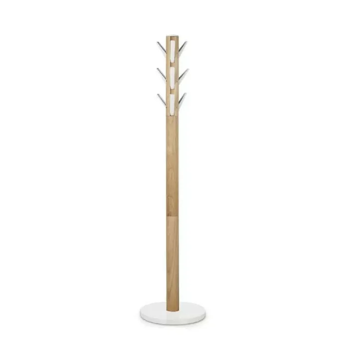 PERCHERO DE PIE UMBRA - BLANCO en Madera natural - Percheros y colgadores, Uruguay | La Iberica, vista 5