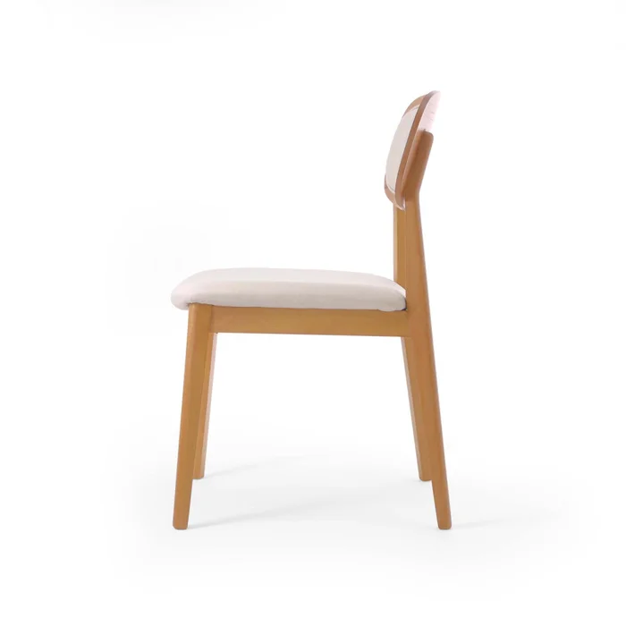 Silla De Comedor Madera Marron Onix New Typ en Beige - Sillas, Uruguay | Divino, vista 3