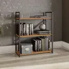 ESTANTERIA BAJA CON 3 ESTANTES LINEA INDUSTRIAL HIERRO - Bibliotecas, Uruguay | Balton, vista 1 de 7
