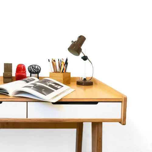 Escritorio Liverpool en Madera natural - Escritorios, Uruguay | Benteveo, vista 3
