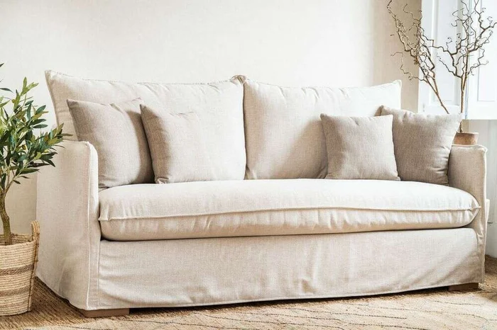SILLON JOAQUINA - LINO BELGA ANTIMANCHAS - Sillones y sofás, Uruguay | La Iberica