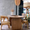 Mesa de Comedor Ovalada Arco 160 x 90 - Marrón Claro - Mesas de comedor, Uruguay | Berna home, vista 2 de 13