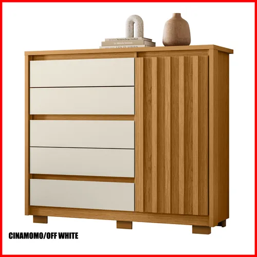 Comoda con puerta – Duetto 190 en Multicolor - Cómodas, Uruguay | Punto Unión