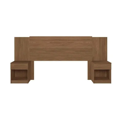 Respaldo Dormitorio 2 Plazas Queen Mesas De Luz 1 Cajon - Respaldos de cama, Uruguay | Lais Muebles