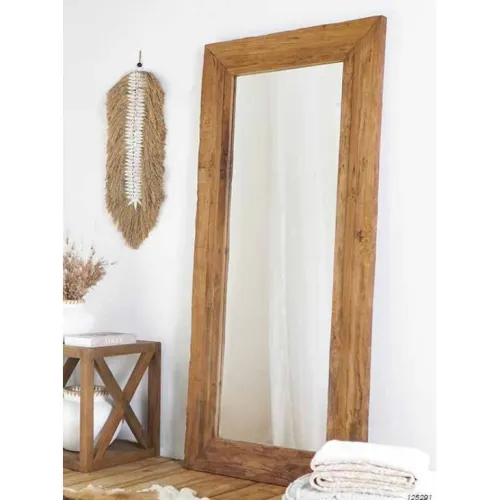 Espejo chakra en Madera natural - Espejos, Uruguay | Soho Deco