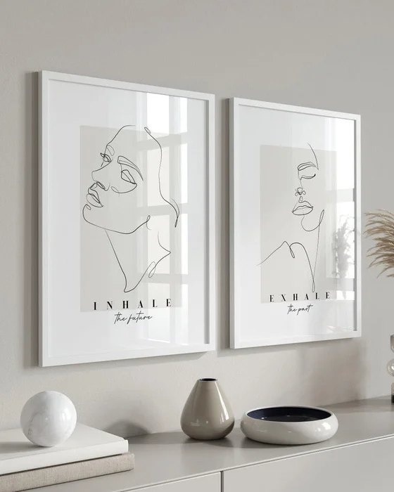 Inhale The Future en Blanco - Láminas, Uruguay | La Cuadrería