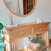Recibidor con dos cajones y estante en Madera natural - Muebles, Uruguay | Decoramuss, vista 2 de 4