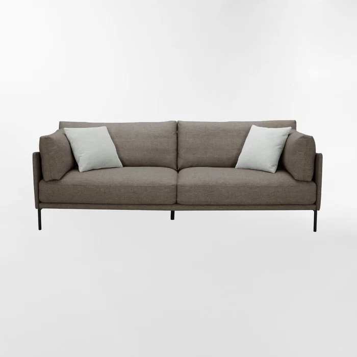 Sofá COSTA GRIS 3 CUERPOS en Gris - Sillones y sofás, Uruguay | Viasono