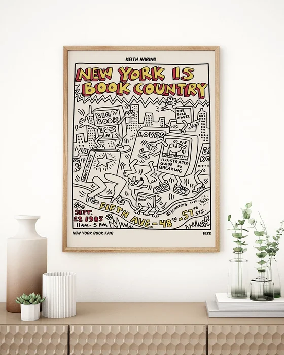 Keith Haring - New York - Láminas, Uruguay | La Cuadrería, vista 2