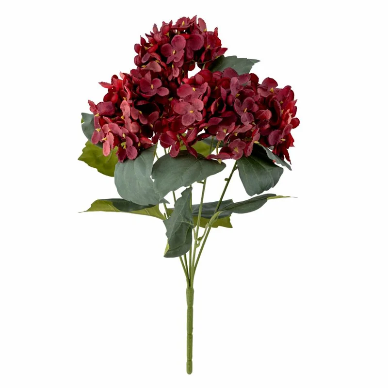 Tallo Hortensia rojo en Rojo - Decoración, Uruguay | Martinika Deco, vista 3