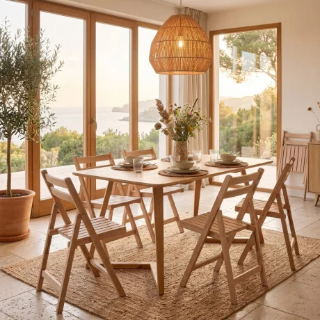 Mesa de comedor Swift 160 en Beige - Mesas de comedor, Uruguay | La Cueva Muebles, vista 10