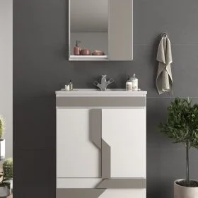 Mueble De Baño 2 Puertas Y Espejo - Muebles, Uruguay | Soy Hogar, vista 2