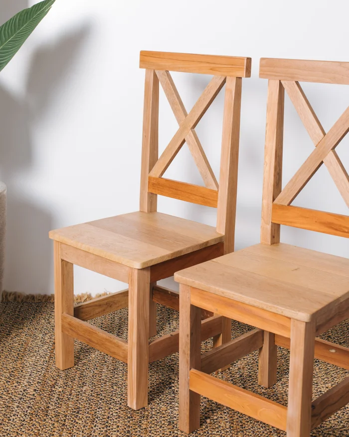 SILLA CISNE en Madera natural - Butacas, banquetas y puffs, Uruguay | Fundamento Muebles, vista 2