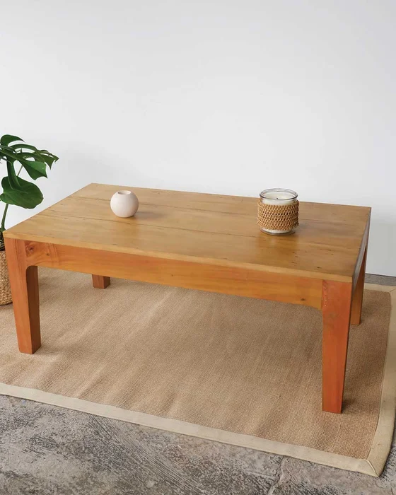 MESA RATONA GAMBOA 110x60 en Madera natural - Mesas de living, Uruguay | Fundamento Muebles