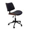 Asiento Oficina Madera-y-pu Negro Elegant en Negro - Escritorios y sillas de escritorio, Uruguay | Divino, vista 1 de 7