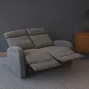 Reclinable Fine 2 cuerpos, grafito — Serra Amoblamientos en Gris - Sillones y sofás, Uruguay | Serra Amoblamientos, vista 2 de 3