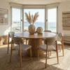 Mesa comedor Miami Redonda 120 CM DIAMETRO en Madera natural - Muebles, Uruguay | Indrana, vista 6 de 7