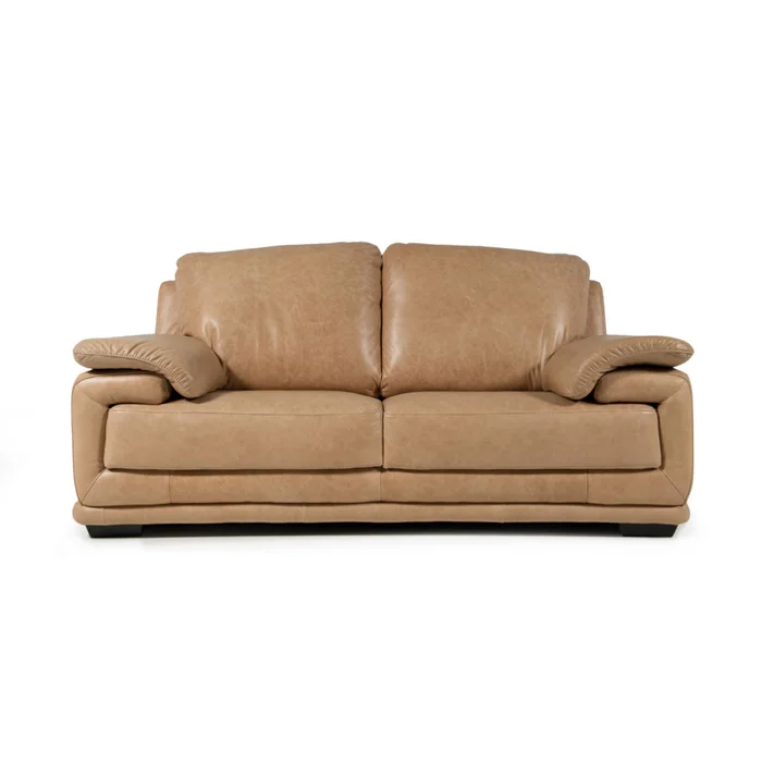 Sofá Space - Cuero Natural - 2 cuerpos - A fabricar en Beige - Sillones y sofás, Uruguay | NYR, vista 2