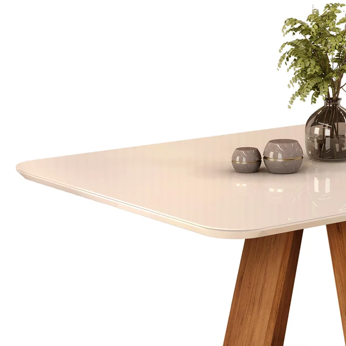 Mesa de Comedor Grande Línea París Gris en Gris - Mesas de comedor, Uruguay | Ecowood, vista 7