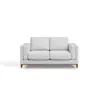 Sillón 2 Cuerpos Tela-premium Gris Luxor Premium Easy Clean en Gris - Sillones y sofás, Uruguay | Divino, vista 2 de 4