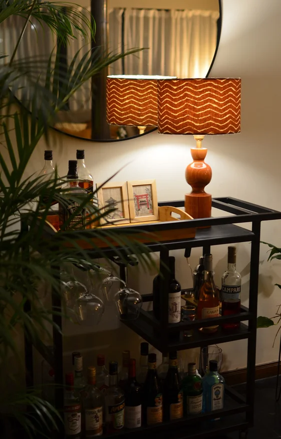 Lampara Hakone en Marrón - Lámparas de mesa, Uruguay | Fagu Projects, vista 2