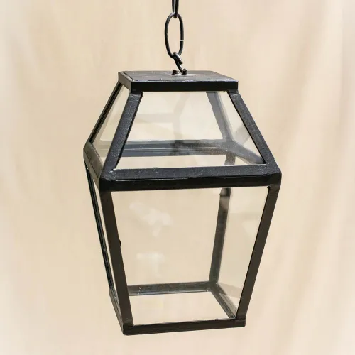 Farol Rosina - Zainas en Negro - Velas y Portavelas, Uruguay | Zainas
