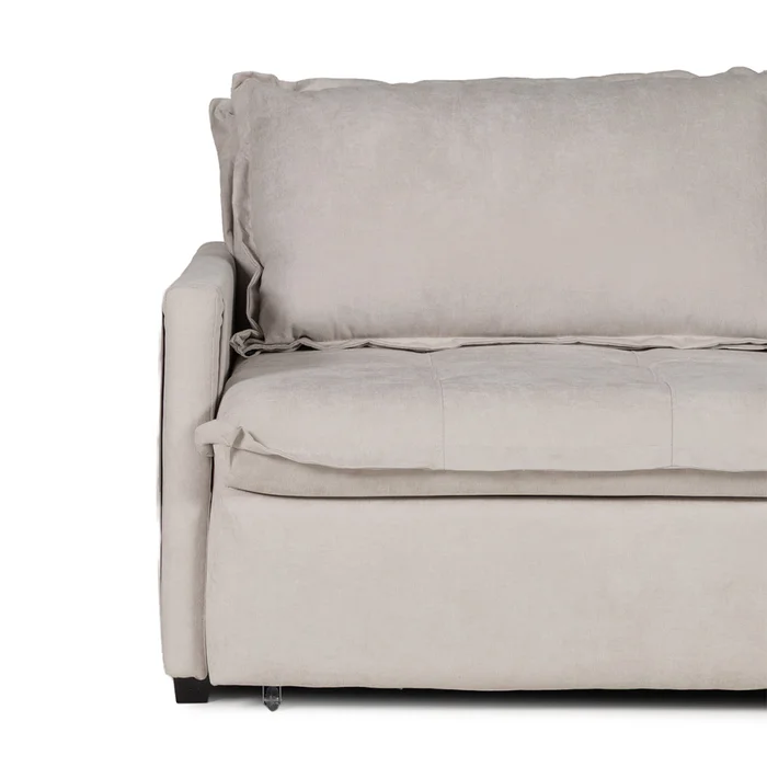 Sofá Cama Oliver - Tela Microfibra - 12073 (Greige) en Gris - Sillones y sofás, Uruguay | Nyr, vista 6