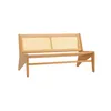 BUTACA EXTERIOR MILAN DOBLE TEKA NATURAL en Madera natural - Muebles para el exterior, Uruguay | Masinfinito Casa, vista 1 de 5