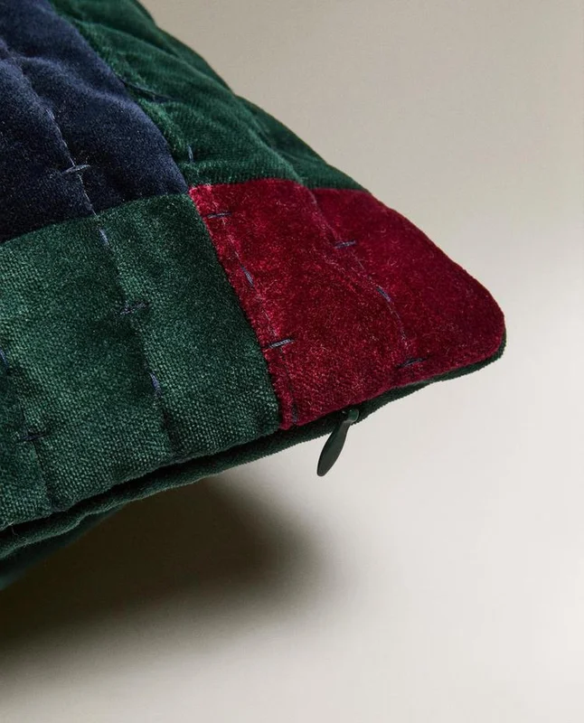 FUNDA COJÍN CRUZ PATCHWORK - Textiles, Uruguay | Zara Home, vista 5