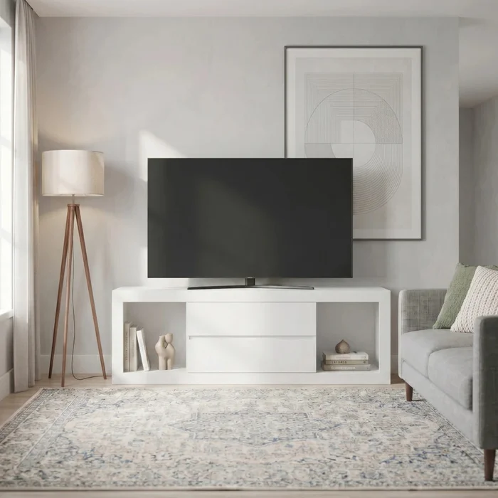 Rack para TV 70" - Casablanca - FIT - Blanco en Blanco - Muebles para TV, Uruguay | Ecowood, vista 4