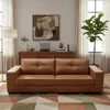 SOFA 100% CUERO - MODELO DOMINI - 4 CUERPOS - MARRON en Marrón - Sillones y sofás, Uruguay | Champagne Home, vista 2 de 5