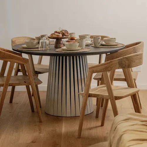 Mesa de comedor Benjamin d130xh76 - Mesas de comedor, Uruguay | De Arcos