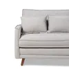 Sofá Realeza - Tela Microfibra - 3 cuerpos - 12073 (Greige) en Beige - Sillones y sofás, Uruguay | NYR, vista 3 de 5