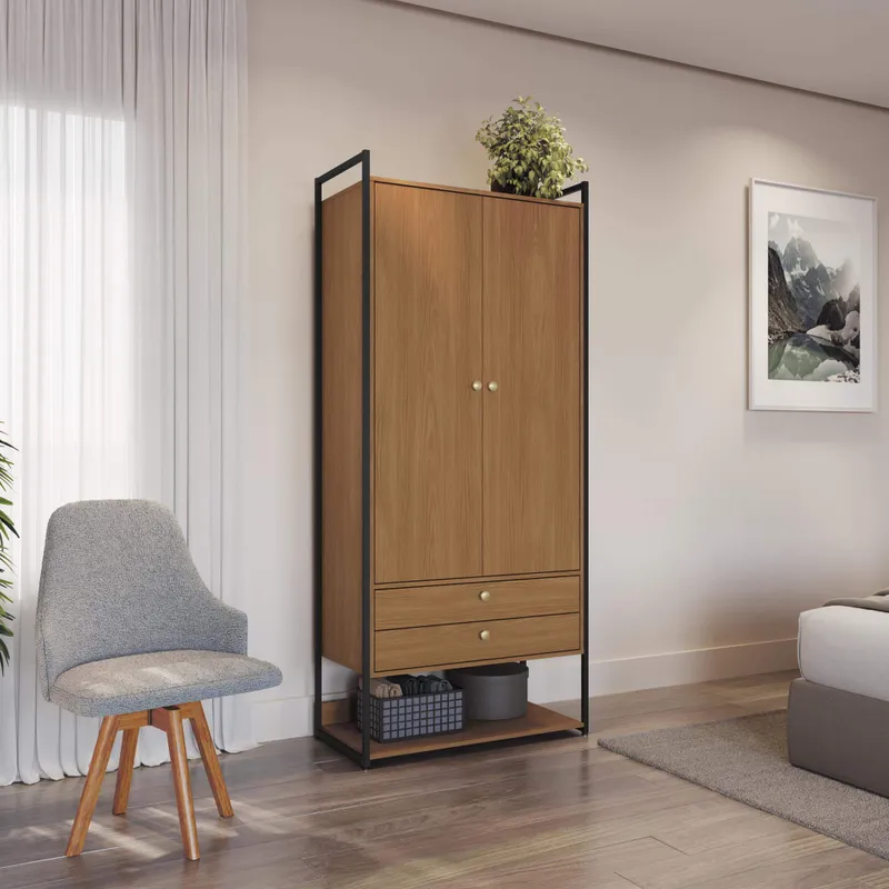 Closet Abierto Modular P48 - Linea Industrial - Roperos y placares, Uruguay | Balton