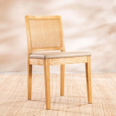 Silla De Comedor Luka Teca - Sillas, Uruguay | Aihaus