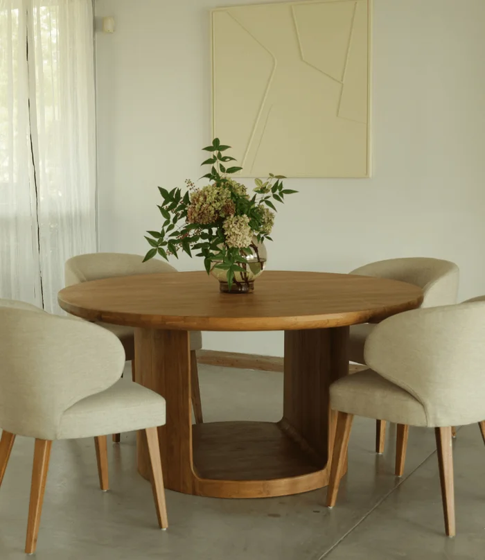 MESA COMEDOR OSLO OPEN en Madera natural - Mesas de comedor, Uruguay | Masinfinito Casa, vista 2