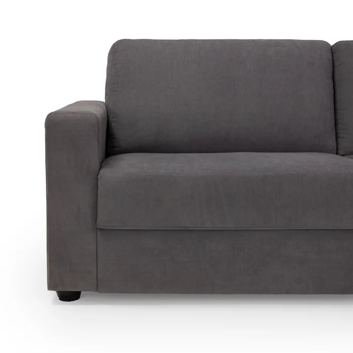 Sofá One - Tela Aquaclean - 3 cuerpos - A fabricar en Gris - Sillones y sofás, Uruguay | NYR, vista 3