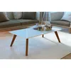 Mesa de Centro Classic - Off White y Natural en Blanco - Mesas de living, Uruguay | NYR, vista 1 de 2
