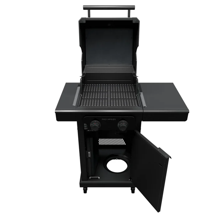 Barbacoa Charbroil Acero-inoxidable Pro Series 2 Quemadores en Negro - Exterior, Uruguay | Divino, vista 4