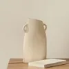 Jarrón Neti de papel maché blanco 27 cm en Blanco - Jarrones, Uruguay | Kavehome, vista 4 de 6