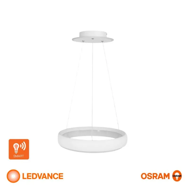 Colgante LED Smart WiFi LEDVANCE OSRAM 30W TUNABLE WHITE en Blanco - Lámparas colgantes, Uruguay | Serlux