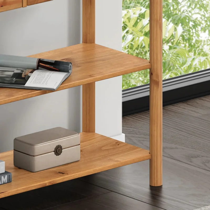 Aparador Recibidor 110CM Apama - Madera Maciza en Madera natural - Aparadores y recibidores, Uruguay | Balton, vista 8